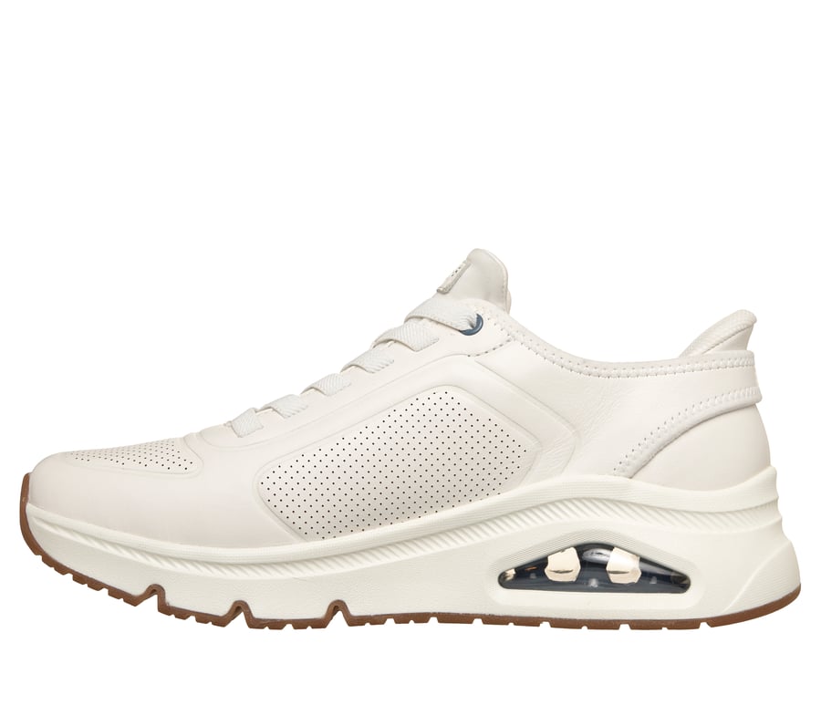 skechers slip-ins premium leather uno icon - idolizing