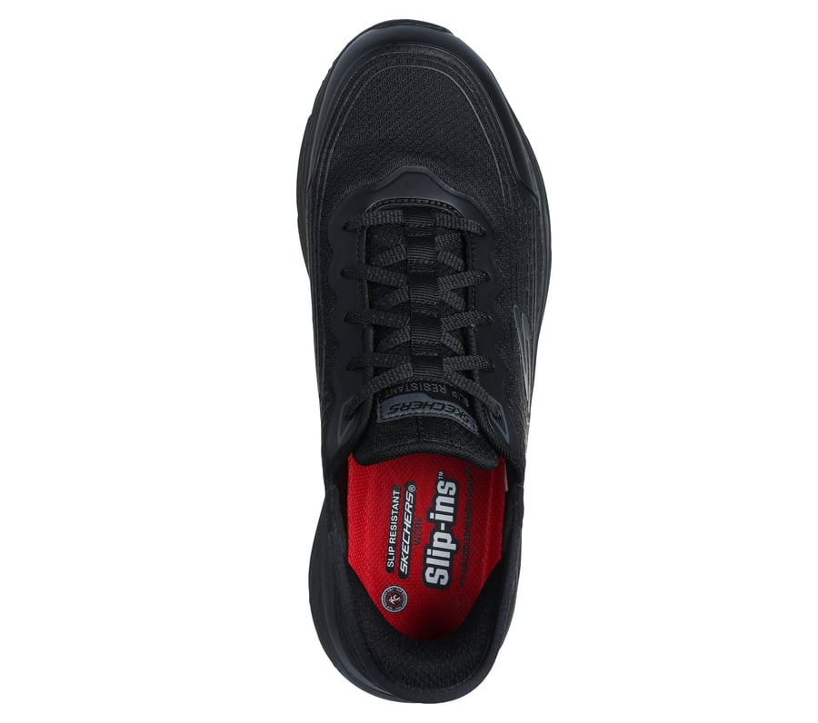 skechers slip-ins work rutschfest relaxed fit max cushioning elite - remmal
