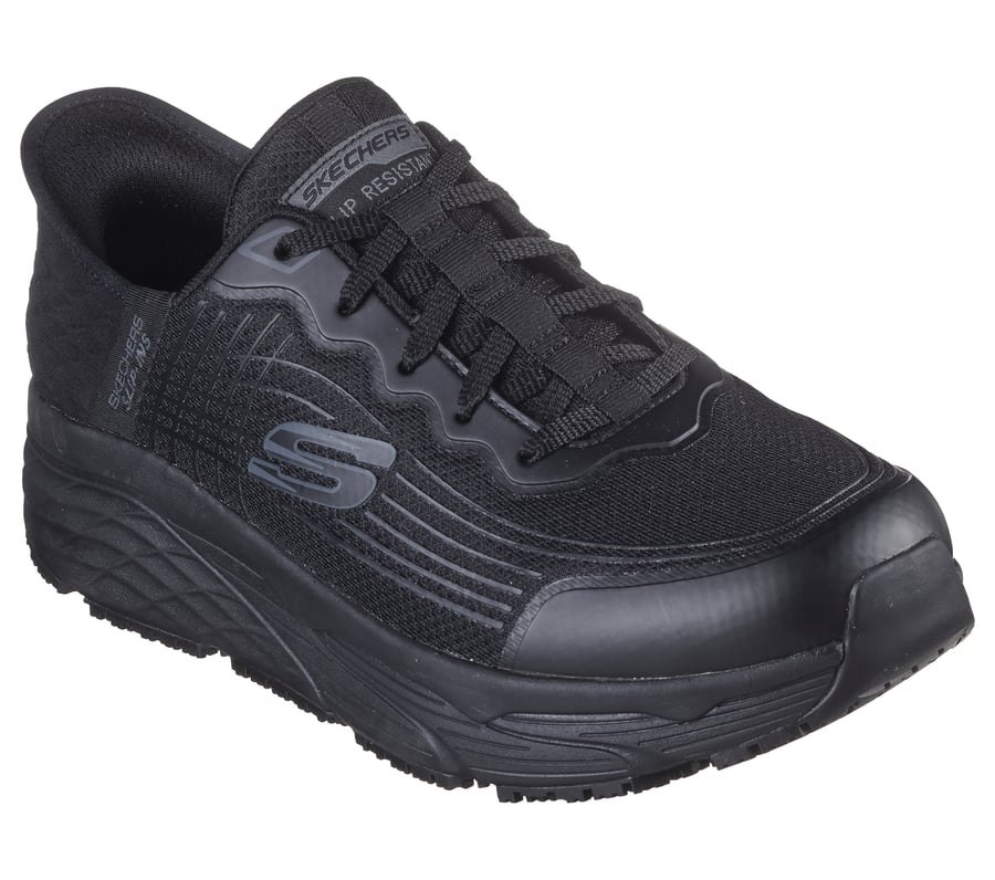 skechers slip-ins work rutschfest relaxed fit max cushioning elite - remmal