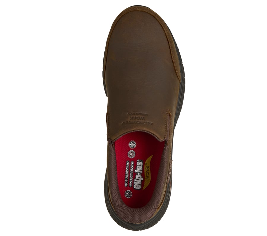 skechers slip-ins work rutschfest arch fit crosser