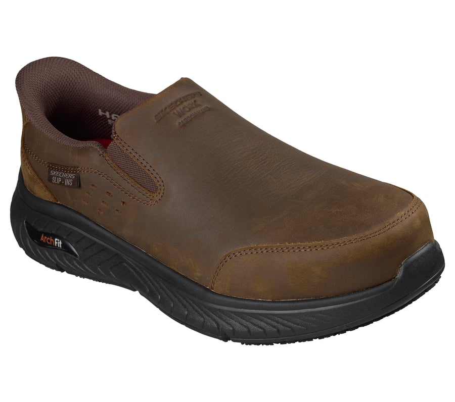 skechers slip-ins work rutschfest arch fit crosser
