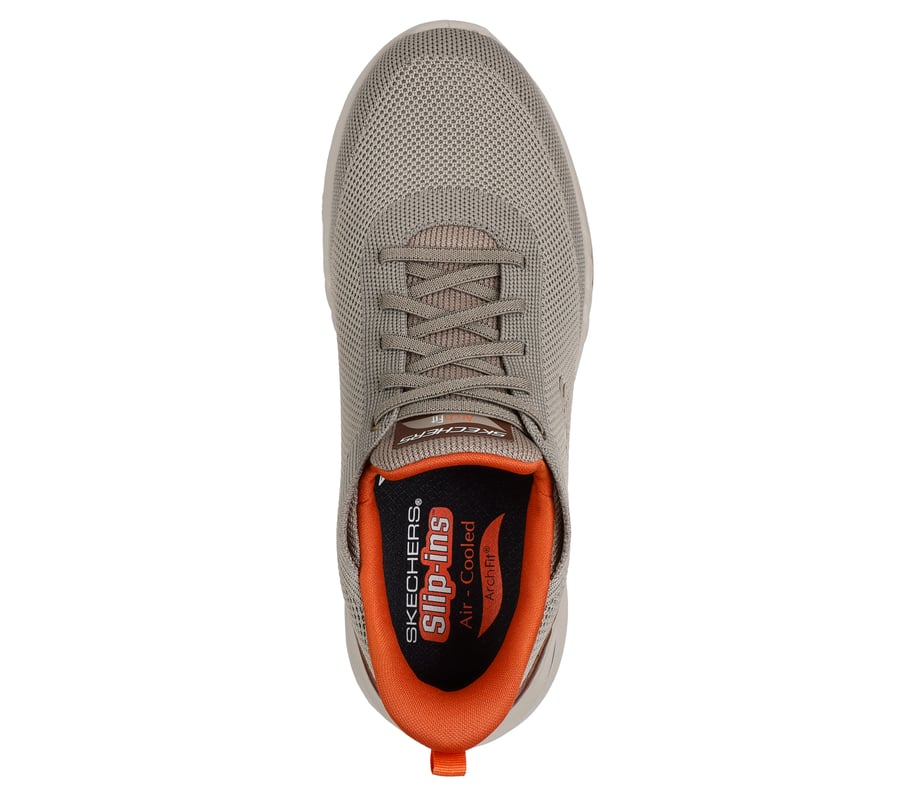 skechers slip-ins relaxed fit arch fit orvan - kincade