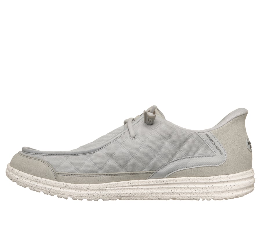 skechers slip-ins relaxed fit melson - cozy fit diamond moc