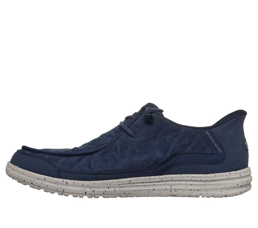 skechers slip-ins relaxed fit melson - cozy fit diamond moc
