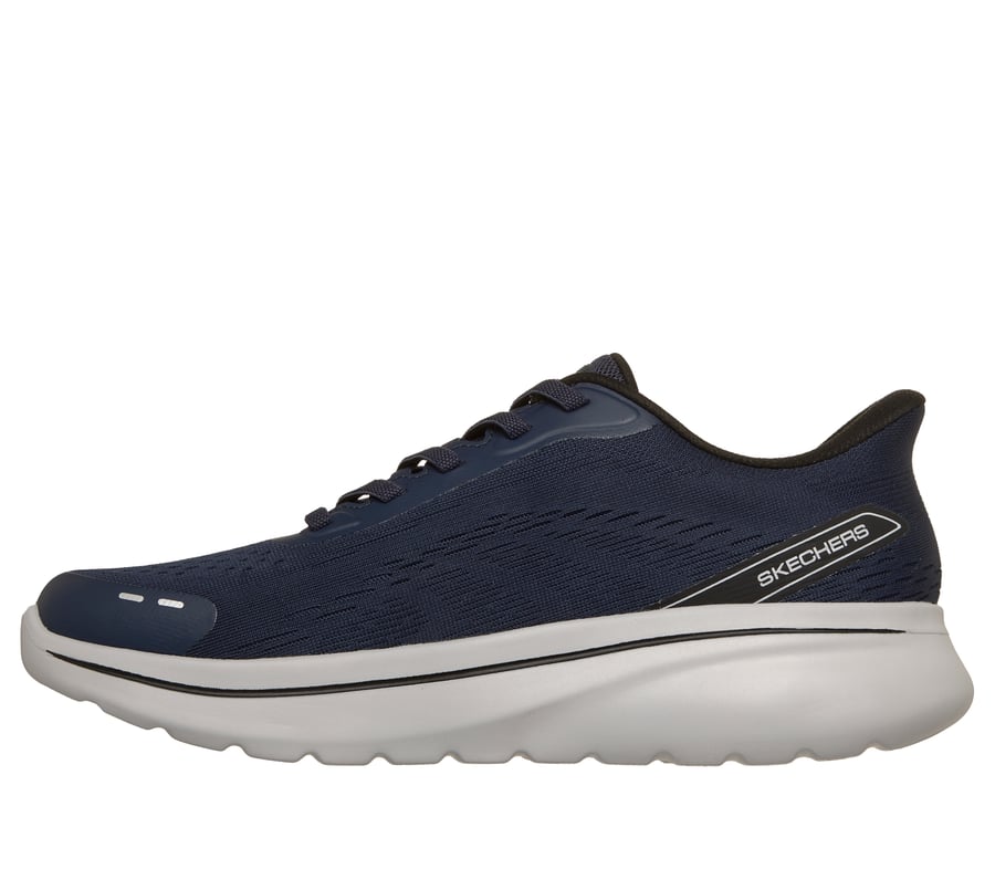skechers slip-ins relaxed fit go walk arch fit n-joy - nobend