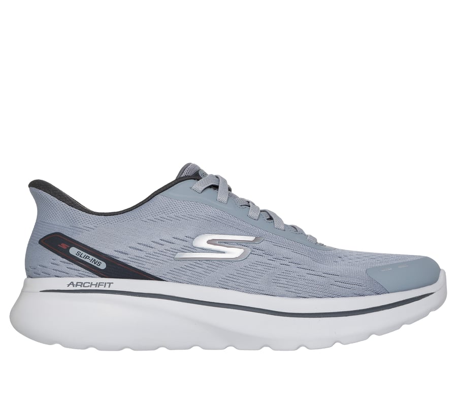 skechers slip-ins relaxed fit go walk arch fit n-joy - nobend