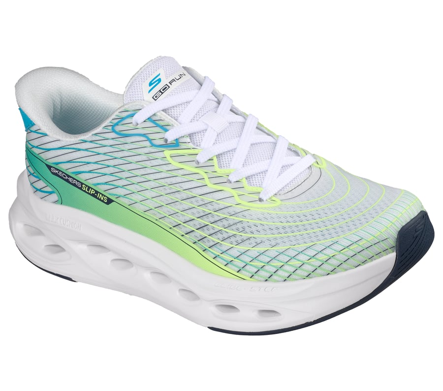 skechers slip-ins max cushioning glide-step - saphir