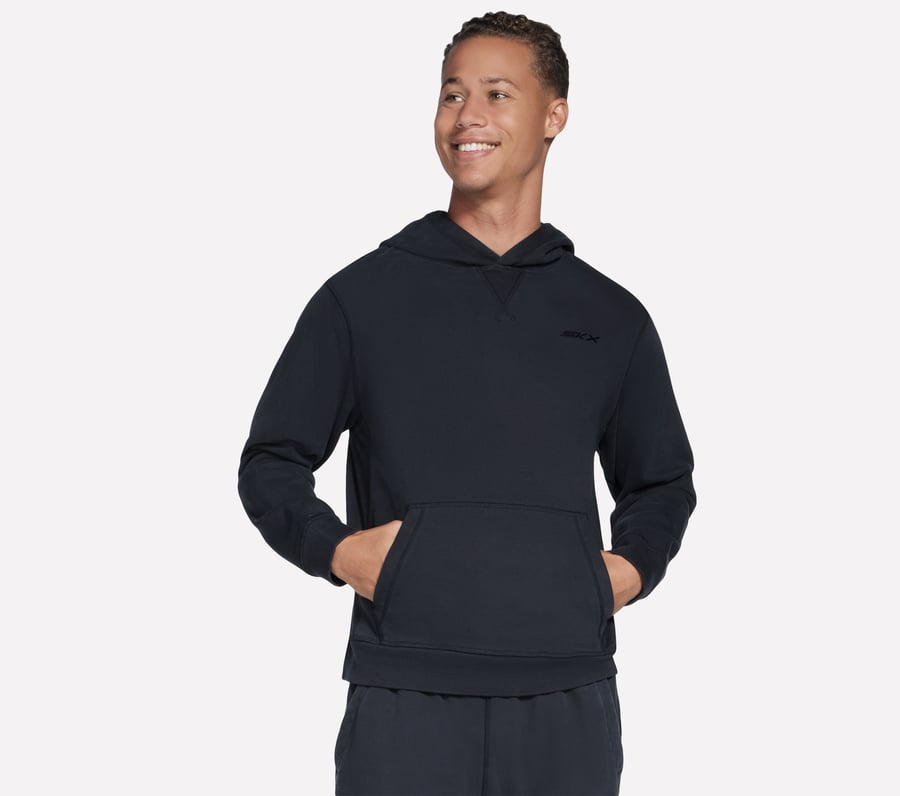 hochwertiger frottee-hoodie