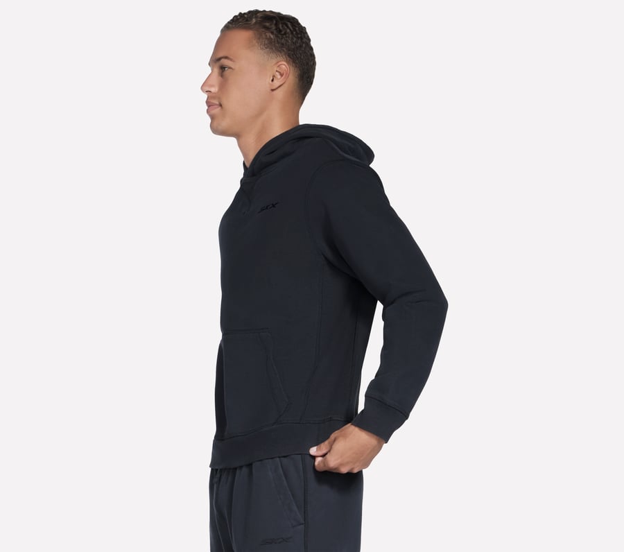 hochwertiger frottee-hoodie