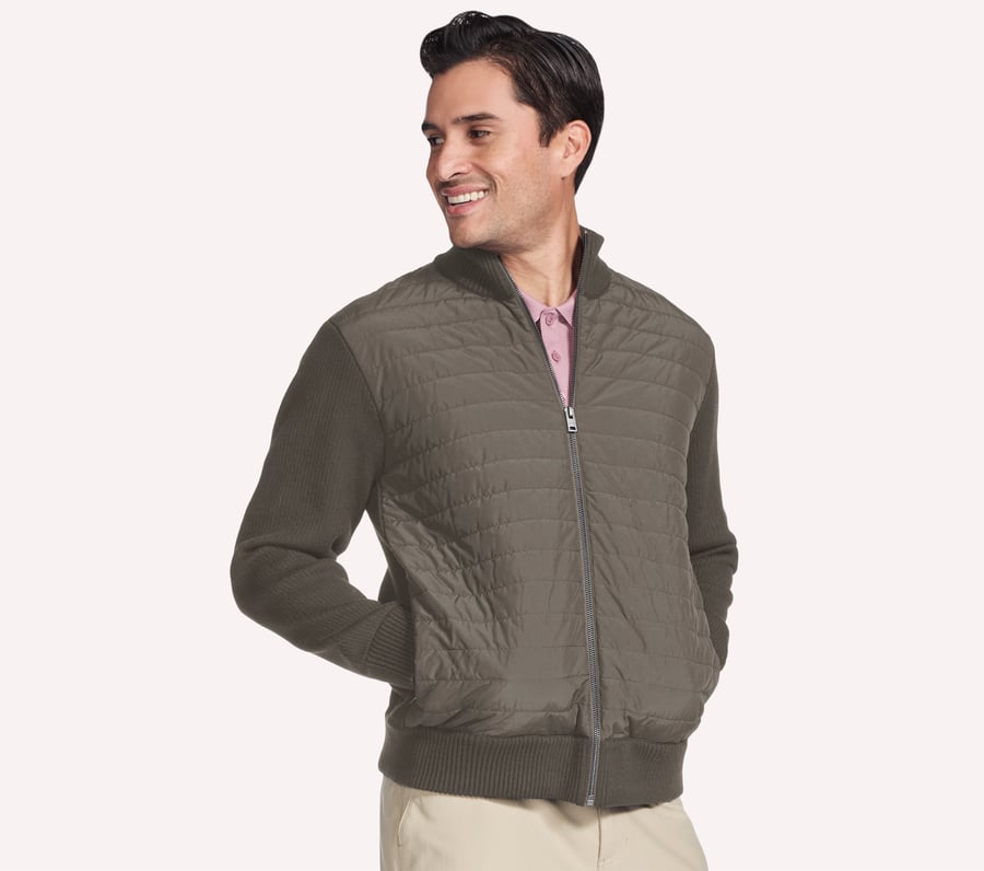 kapuzenloser hoodie kuschelige hybrid-strickjacke