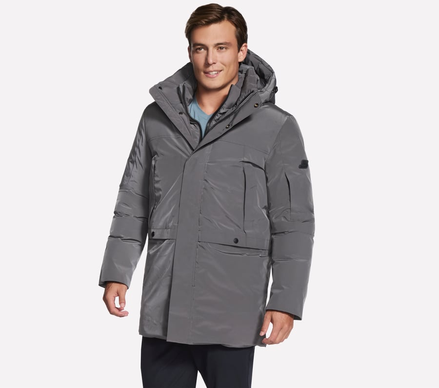 nicht gesteppter parka
