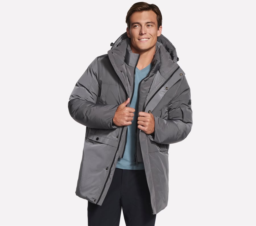 nicht gesteppter parka
