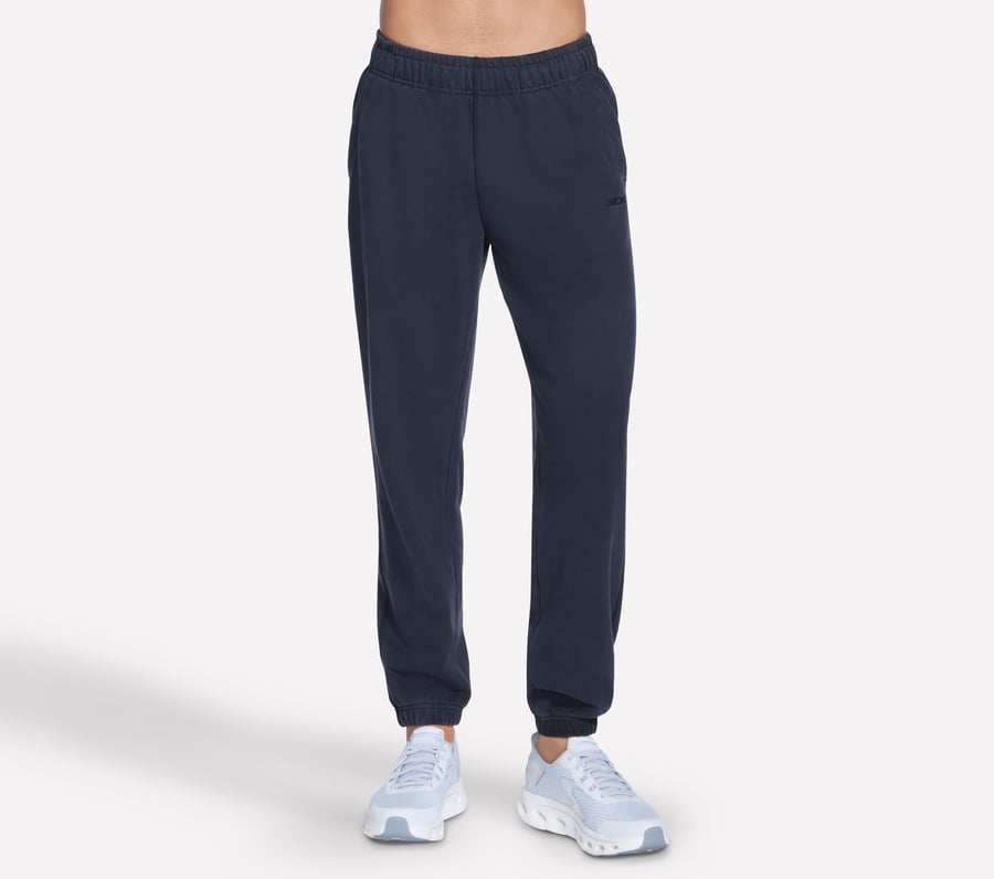 elevated terry jogger