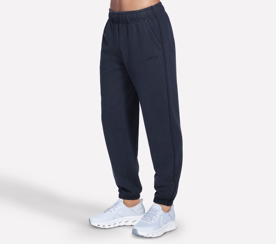 elevated terry jogger