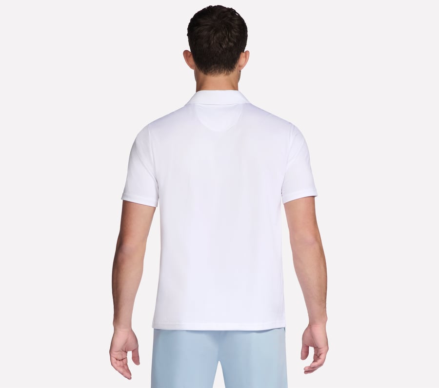 go dri charge palm stripe polo