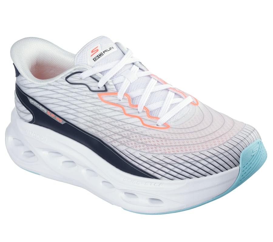 skechers slip-ins max cushioning glide-step - saphir