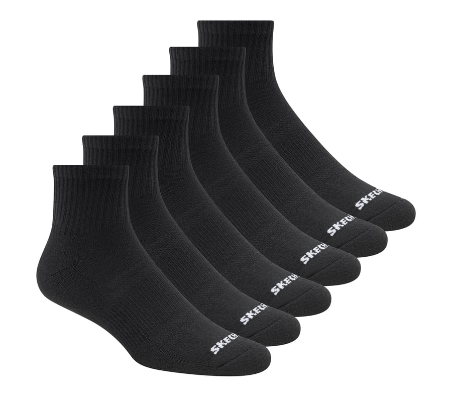 6er-packung core quarter large socken