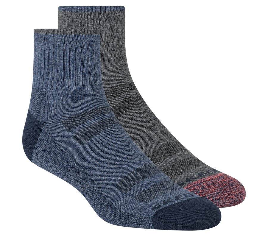 herren trail quarter coolmax socken - 2er-pack