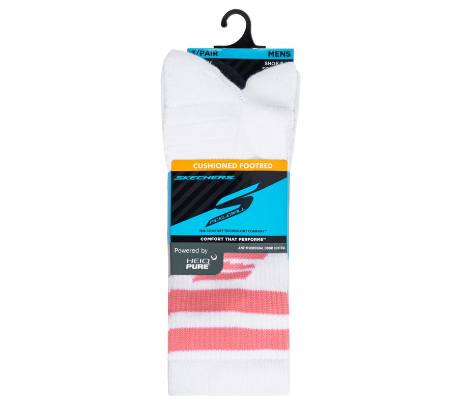 3er-pack performance pickleball crew socken