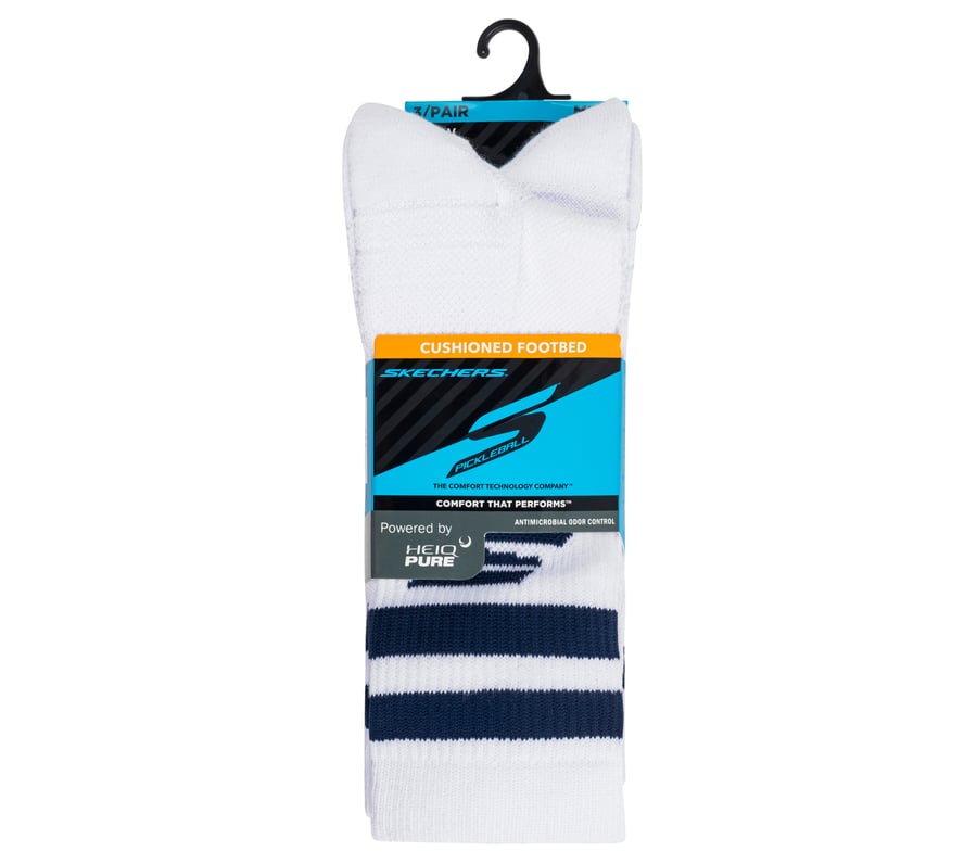 3er-pack performance pickleball crew socken