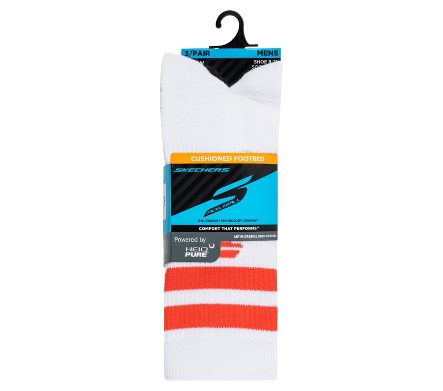 3er-pack performance pickleball crew socken