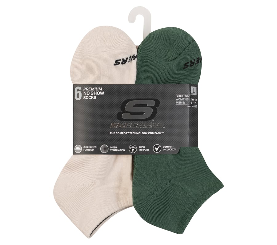 6er-packung core low cut socken größe l