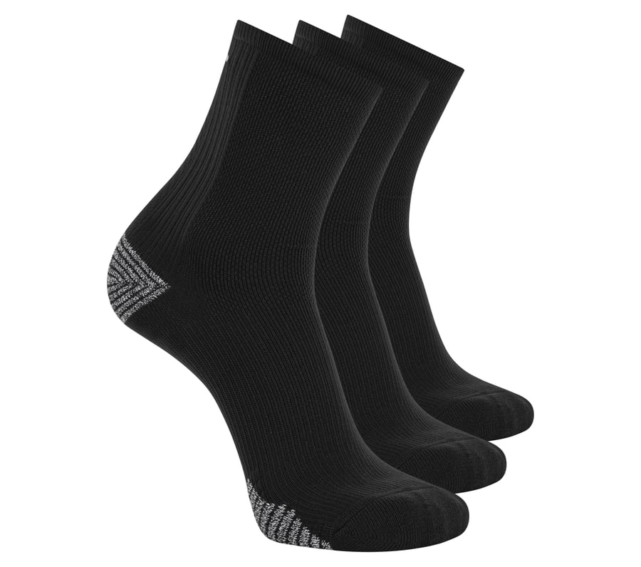 3er-pack herren performance laufsocken hohe viertellänge