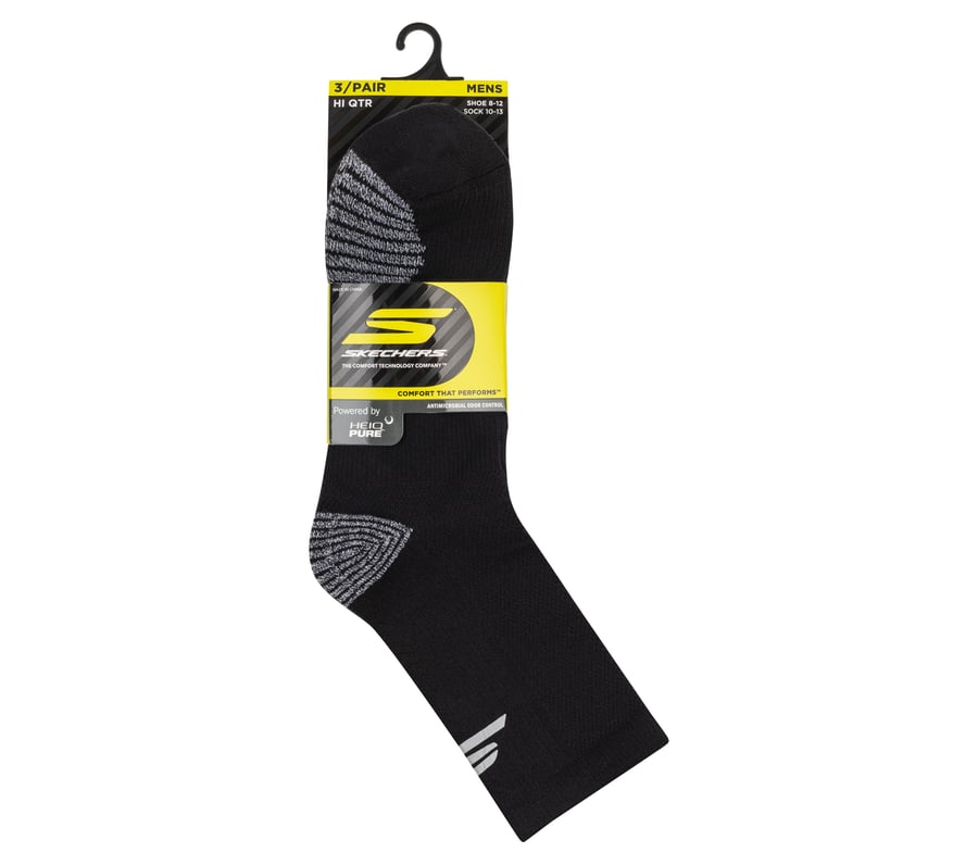 3er-pack herren performance laufsocken hohe viertellänge