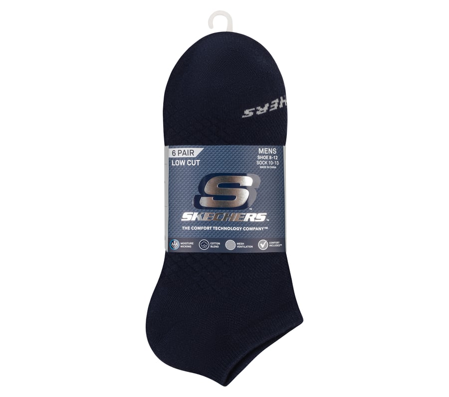 6er-pack herren-stricksocken niedrig geschnitten strukturiert