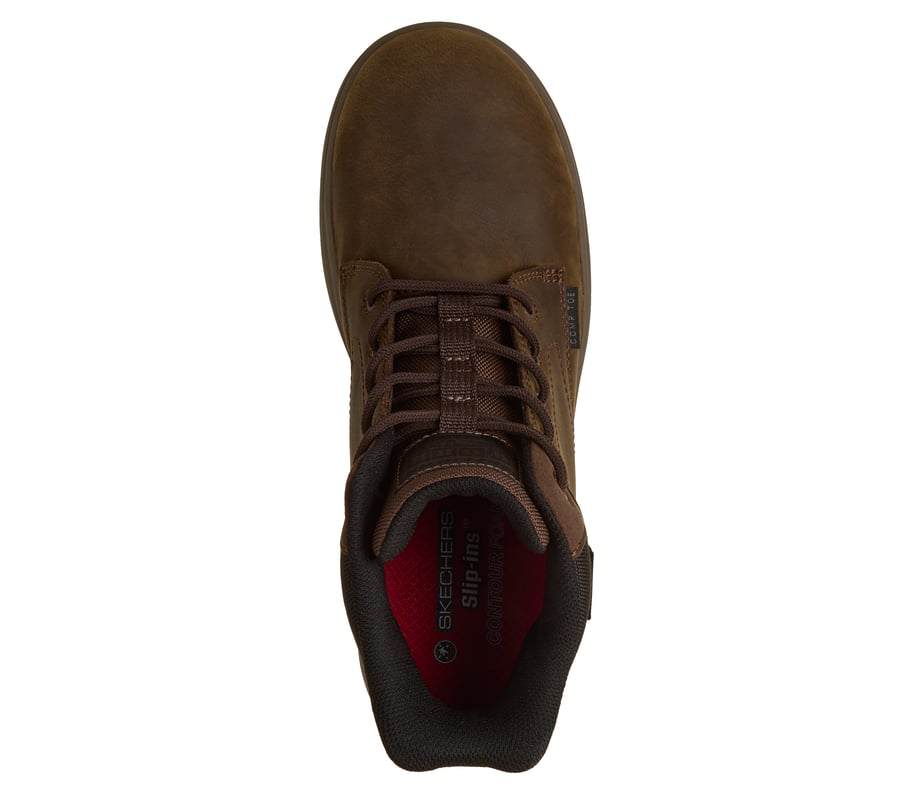 skechers slip-ins arbeitsschuhe mit zehenschutzkappe cliff