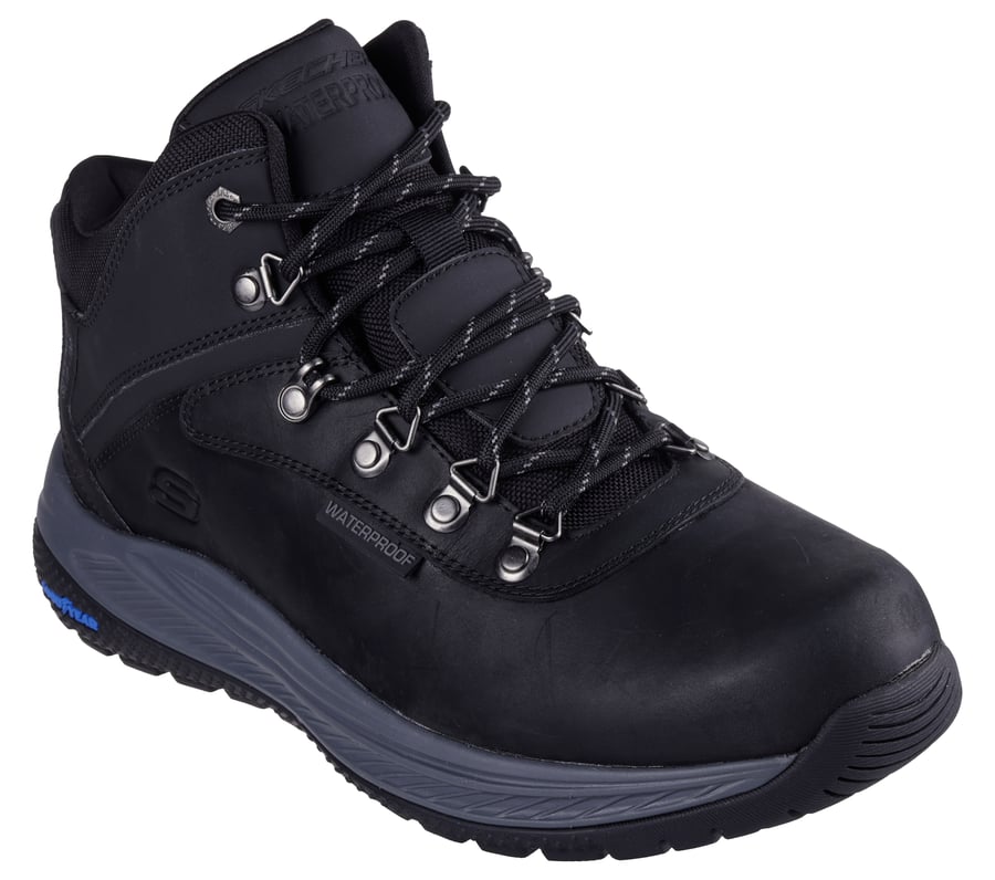 skechers slip-ins waterproof relaxed fit meroe - pikeman