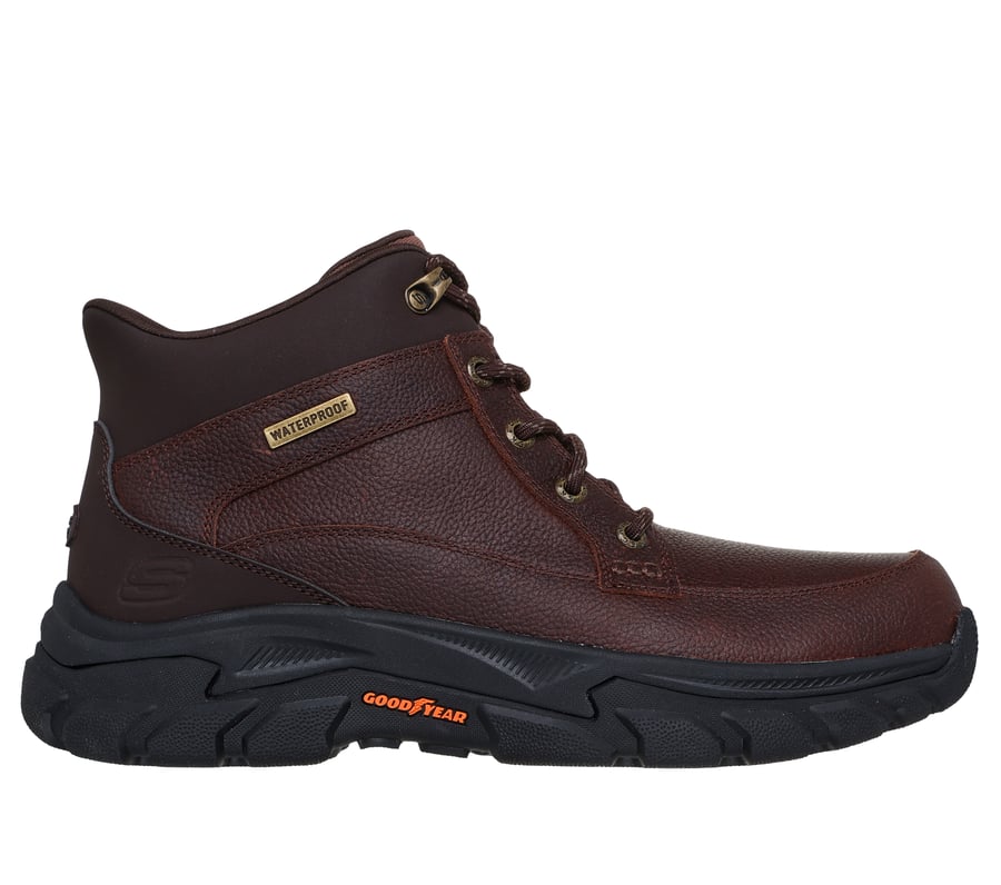 skechers slip-ins waterproof relaxed fit respected 2.0 - orson