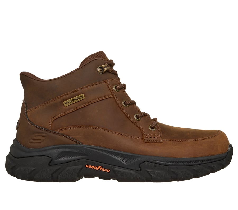 skechers slip-ins waterproof relaxed fit respected 2.0 - orson