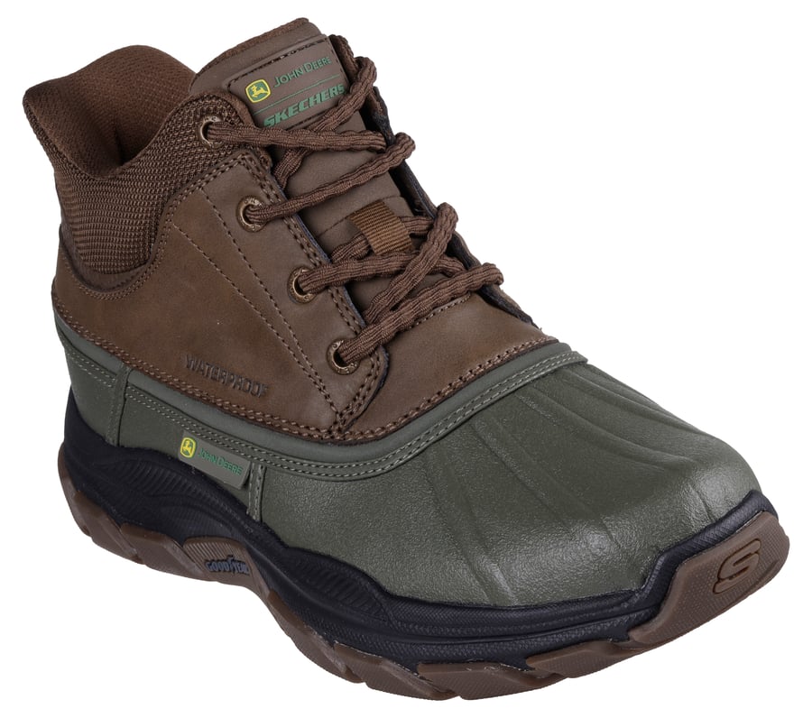 skechers slip-ins john deere waterproof relaxed fit respektiert - swamper