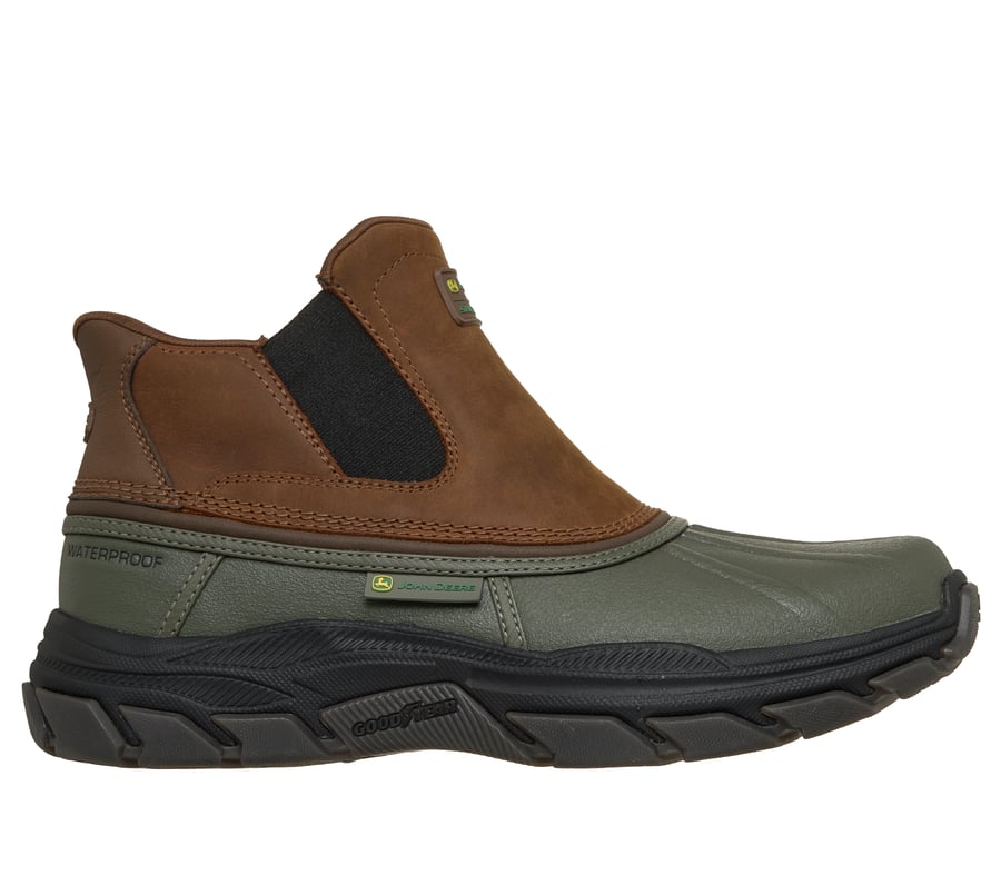 skechers slip-ins john deere waterproof relaxed fit respektiert - langdon