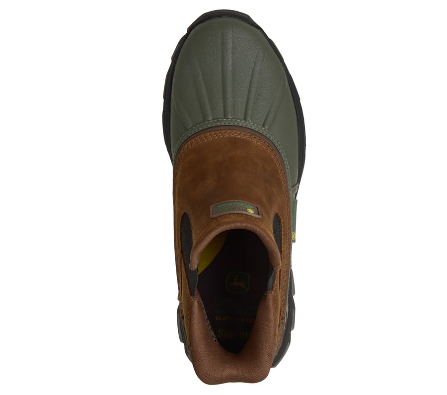 skechers slip-ins john deere waterproof relaxed fit respektiert - langdon