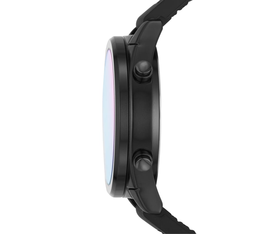 skechers accessoires digitale uhr mit blauem zifferblatt