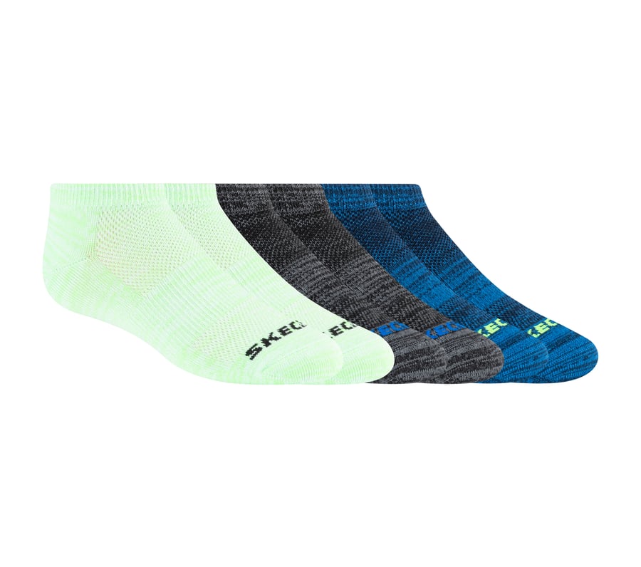 6er-packung kurze socken aus nicht-frotteefarbenem material