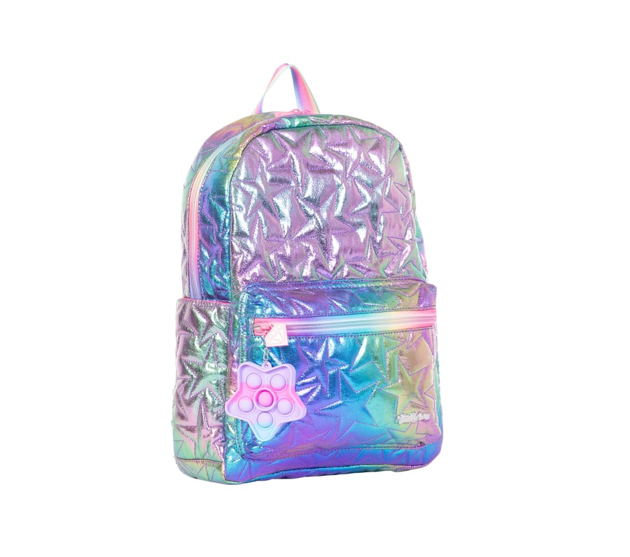 twinkle toes rucksack mit flauschigen sternen