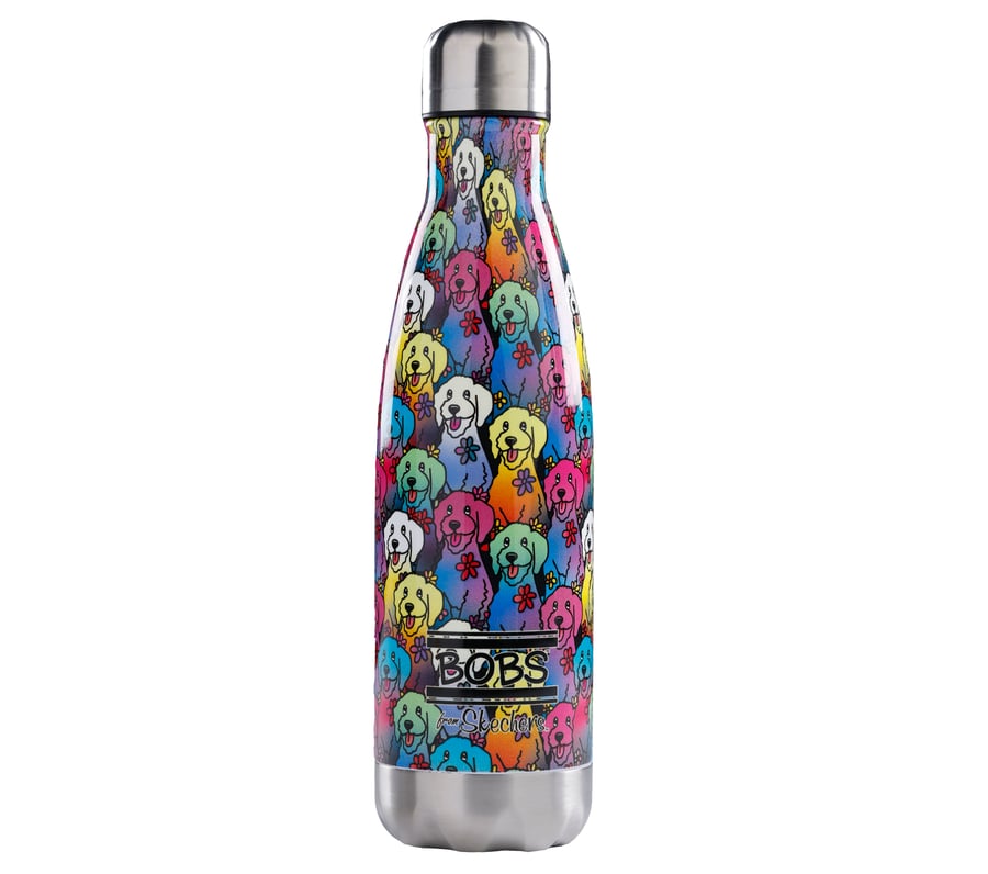 bobs aloha hunde-wasserflasche